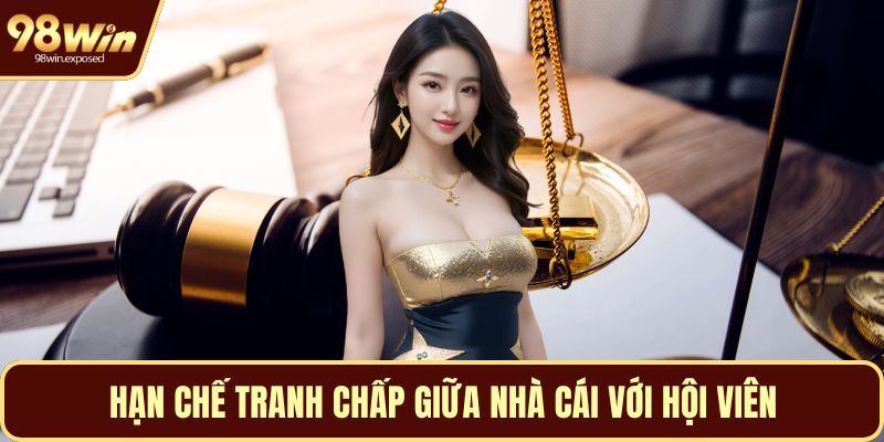 Hạn chế tranh chấp giữa nhà cái với hội viên